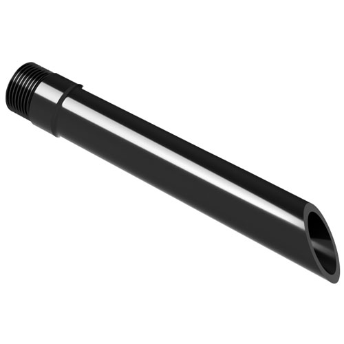 PE-el Bef&uuml;llrohr einseitig mit Aussengewinde G1, elektrisch leitf&auml;hig, schwarz