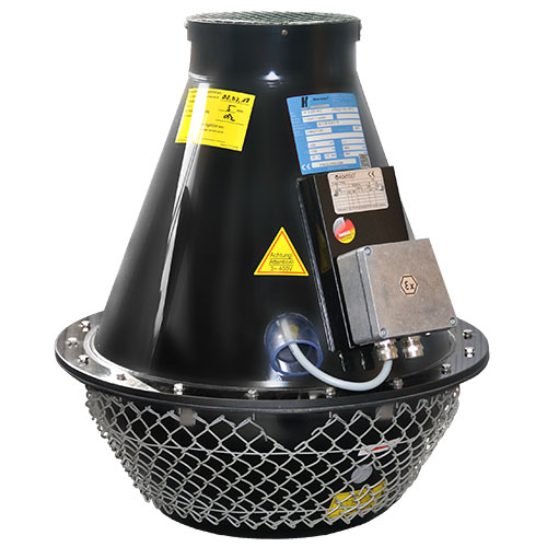 Volumenstrom: 2200 - 11000 m&sup3;/h