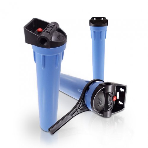 Pentek Wasserfilter Geh&auml;use 3 G Standard, 20 Zoll, mit Halterung